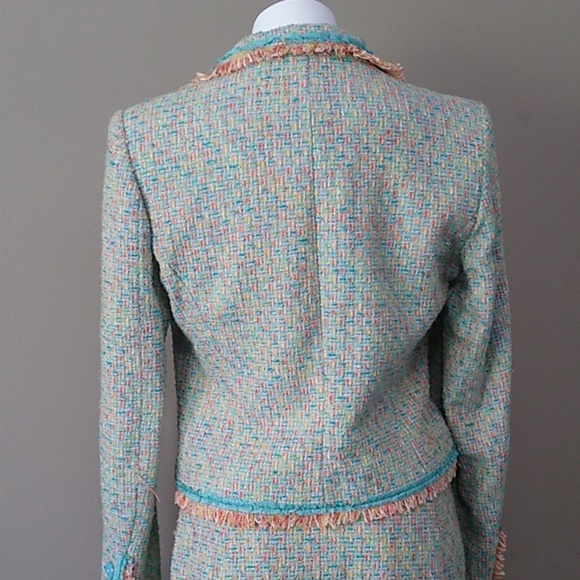 Cynthia Steffe colorful skirt suit size large - Picture 9 of 12